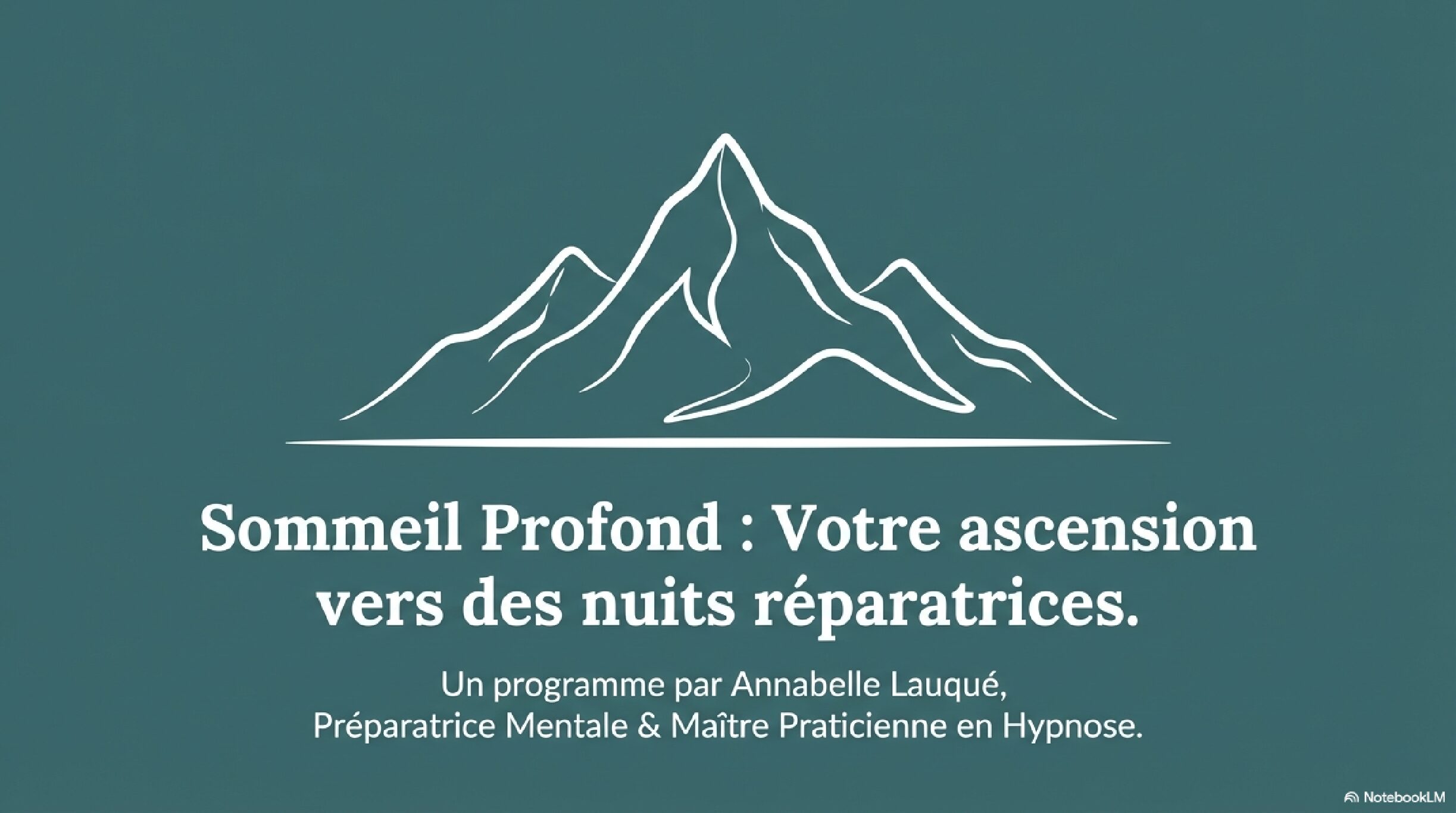 SOMMEIL PROFOND : HYPNOSE & PREPARATION MENTALE Le programme clé en main pour retrouver un sommeil naturel et réparateur