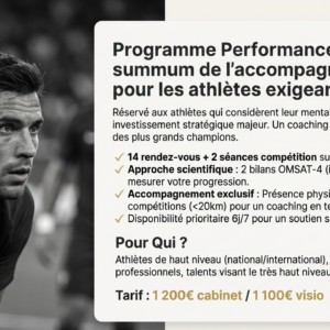 Programme PERFORMANCE ÉLITE