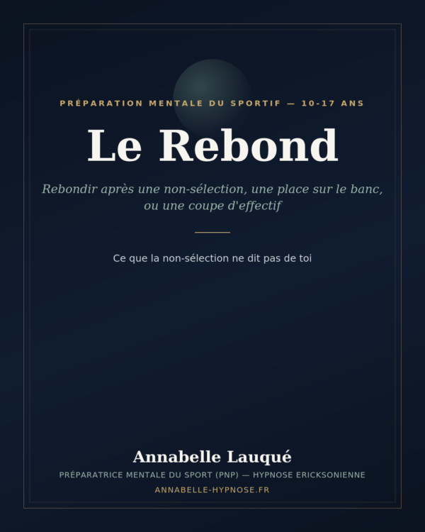 Le Rebond — Ebook Non-sélection / Banc / Coupe d'effectif