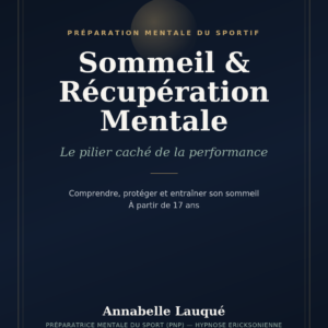 Ebook Sommeil & Récupération Mentale du Sportif