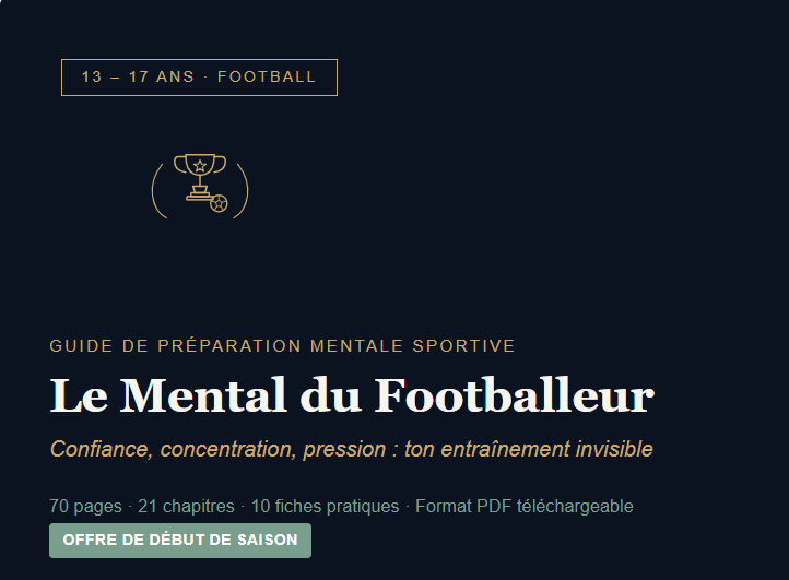 Le Mental du Footballeur 13-17 ans