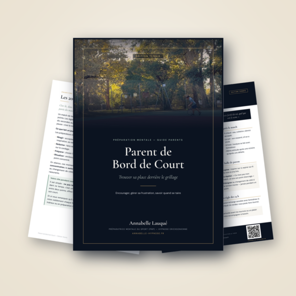 parent de bord de court